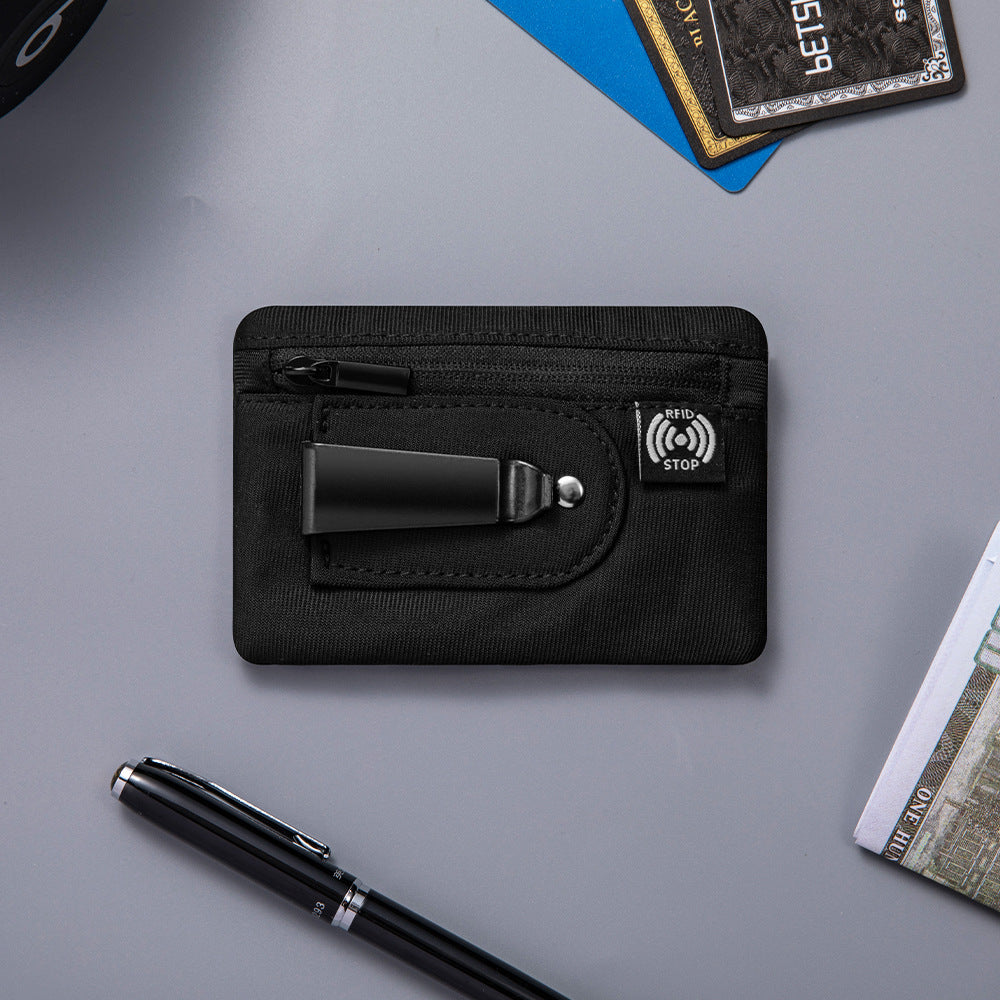 Hidden Travel Belt Wallet,Discreet Under-Clothes Waist Storage for Cash, Cards, ID & Phone