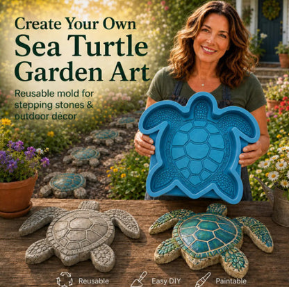 Reusable Sunflower Stepping Stone Mold,DIY Garden Path Paver Mold,Garden & WalkwayDecoration