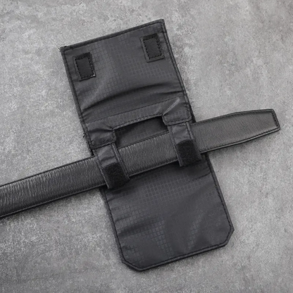 Hidden Travel Belt Wallet，Discreet Under-Clothes Waist Storage for Cash, Cards, ID & Phone