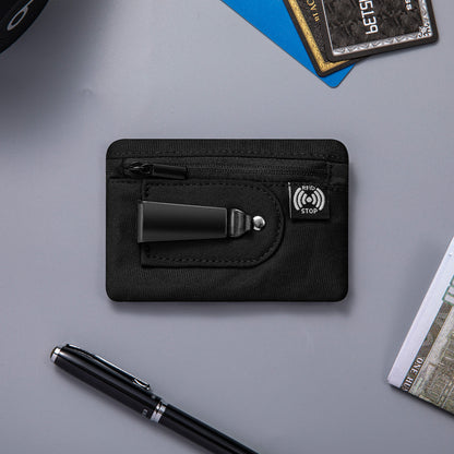 Hidden Travel Belt Wallet，Discreet Under-Clothes Waist Storage for Cash, Cards, ID & Phone