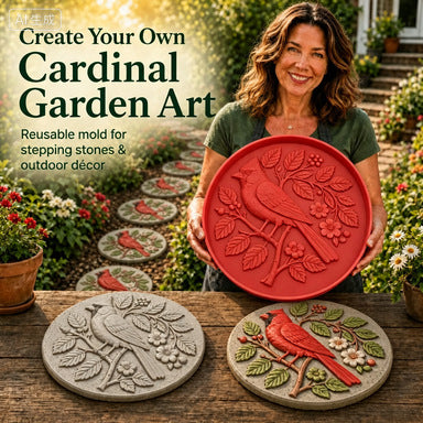 Reusable Sunflower Stepping Stone Mold,DIY Garden Path Paver Mold,Garden & WalkwayDecoration