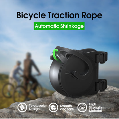 Outdoor Cycling Trailer Tools for Bike, Portable Mountain Bike Parent-Child Pull Traction Rope,