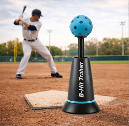 Sports Tee Popper – Baseball Batting Trainer, No Pitcher Needed