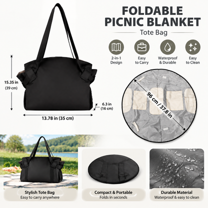 LifeAtEase™ 2-in-1 Convertible Tote Bag