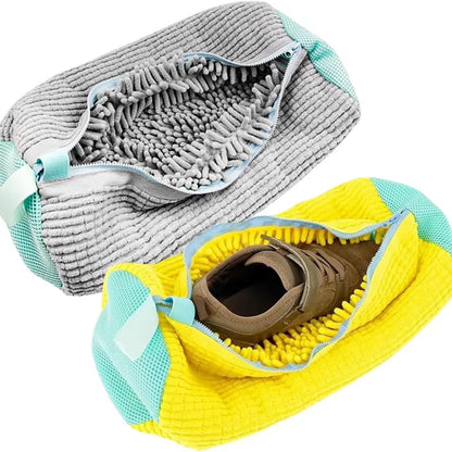 Shoe Washing Machine Bag, Reusable Sneaker Laundry Bag, 4 Pack