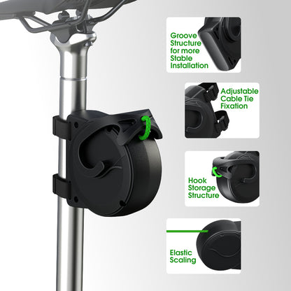 Outdoor Cycling Trailer Tools for Bike, Portable Mountain Bike Parent-Child Pull Traction Rope,