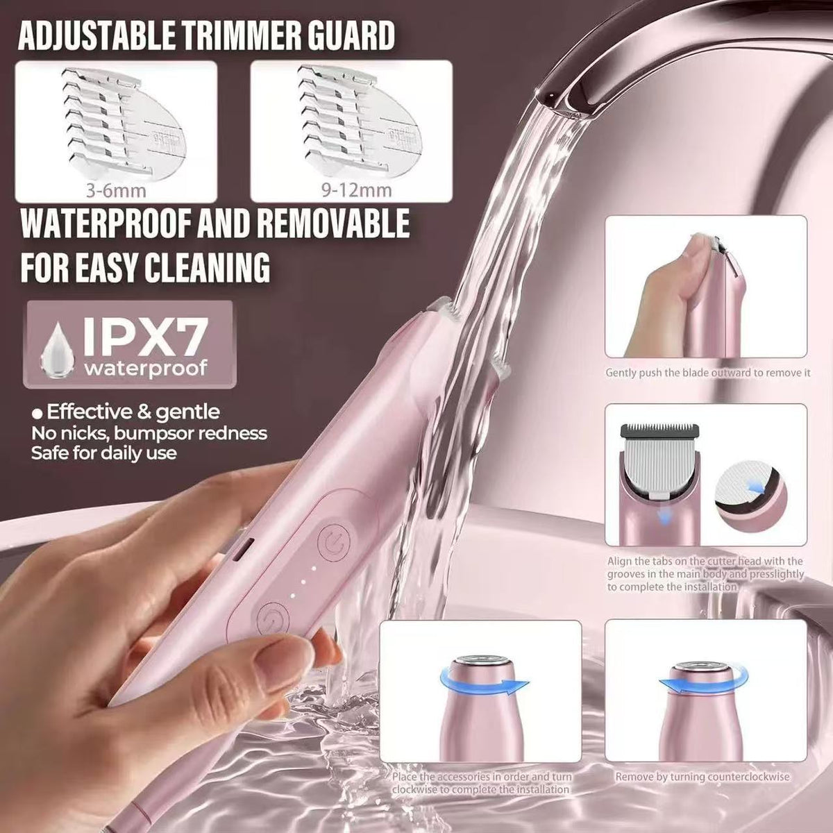 Trimmer for Sensitive Skin | FEMISHAVE