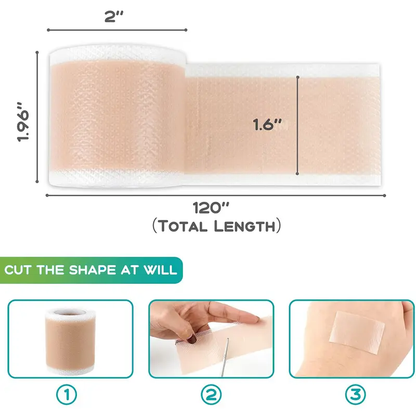 Silicone Scar Sheets & Tape - Treatment for Surgical（Buy 1 Get 1 Free）