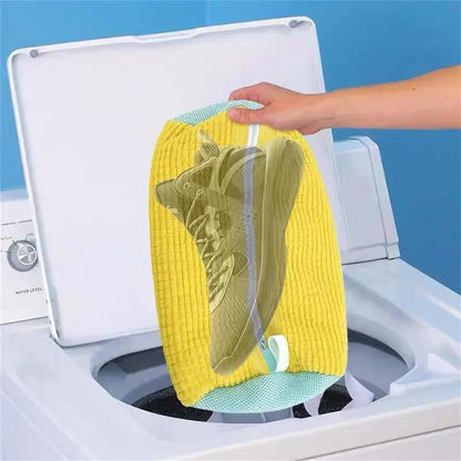 Shoe Washing Machine Bag, Reusable Sneaker Laundry Bag, 4 Pack