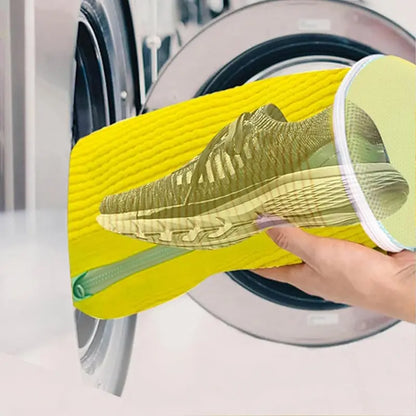 Shoe Washing Machine Bag, Reusable Sneaker Laundry Bag, 4 Pack