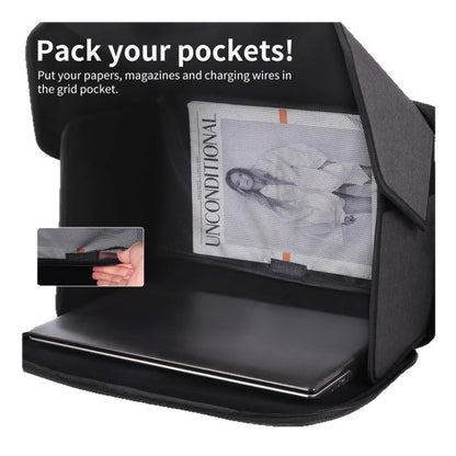 Outdoor Laptop Sunshade, 2-IN-1 Foldable Portable Protective Case