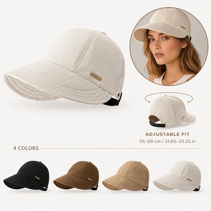 Women's Wide Brim Sun Visor Hat
