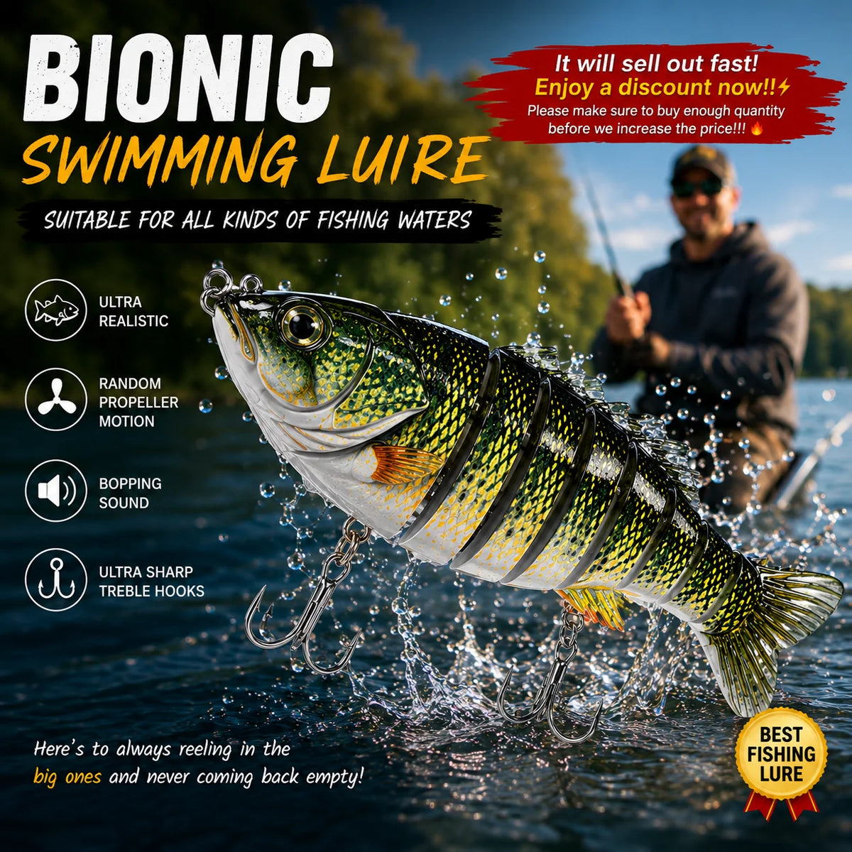 Bionic Lure —Catch Big Fish Fast!